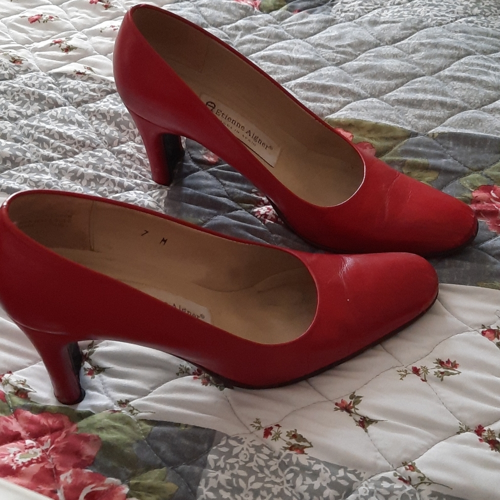 Red high heels